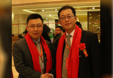  律师与国寅晃开发会社社长李正炯先生合