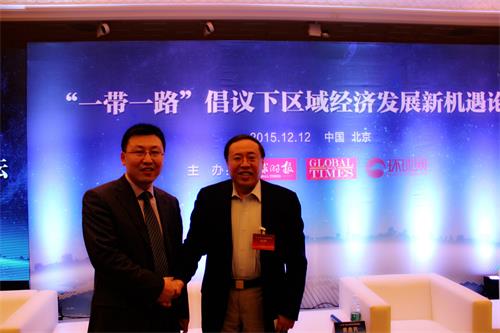 靳律师与兰州大学新闻与传播学院院长林治波